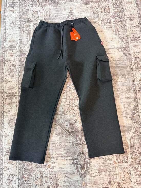 YoungLA Other - YoungLA 2047 Scuba Cargo Sweats Charcoal Grey Size XL